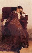 llya Yefimovich Repin Portrait of Vera Alekseevna Repina oil painting